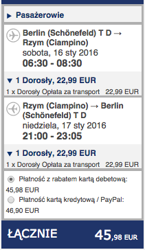 2016-01-16 Berlin Rzym 190 RT Ryanair weekend