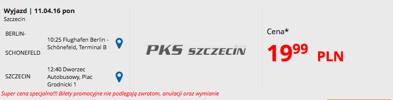 2016-04-04 Szczecin Zadar loty Ryanair Interglobus PKS 124 zl RT 3